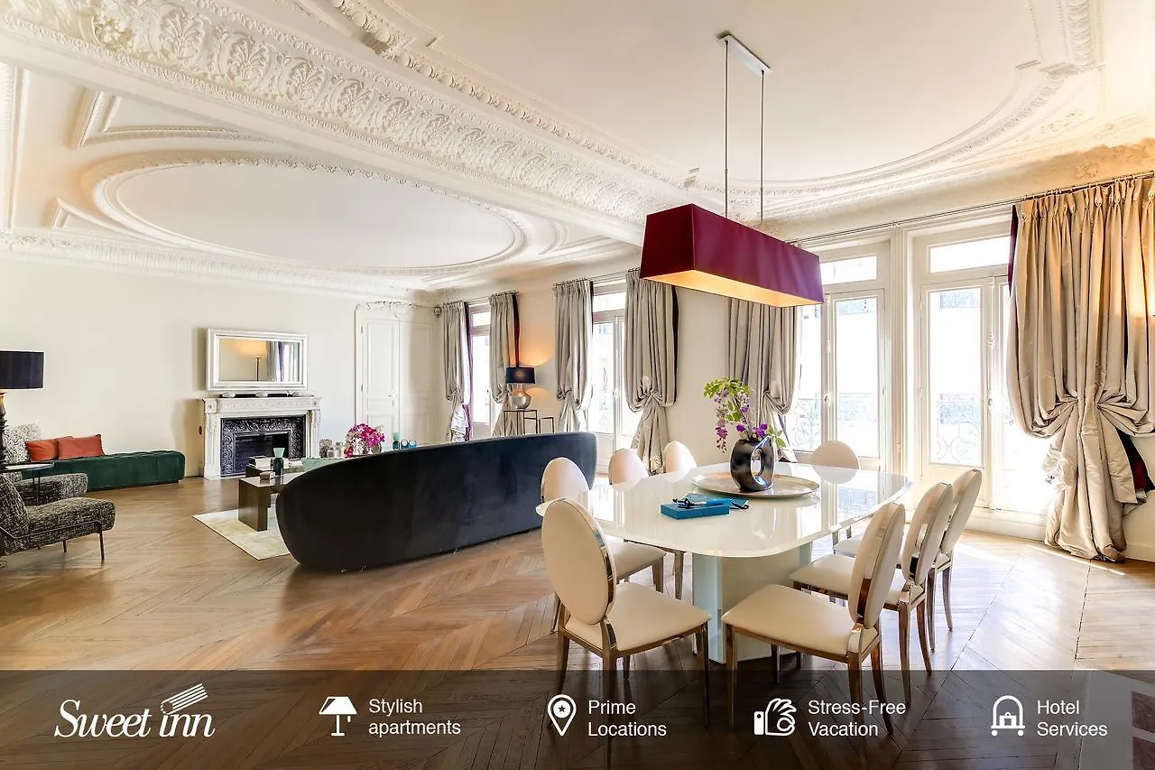 Apartmán Sweet Inn - Montaigne Paříž